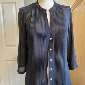 🔴 Black h&m blouse